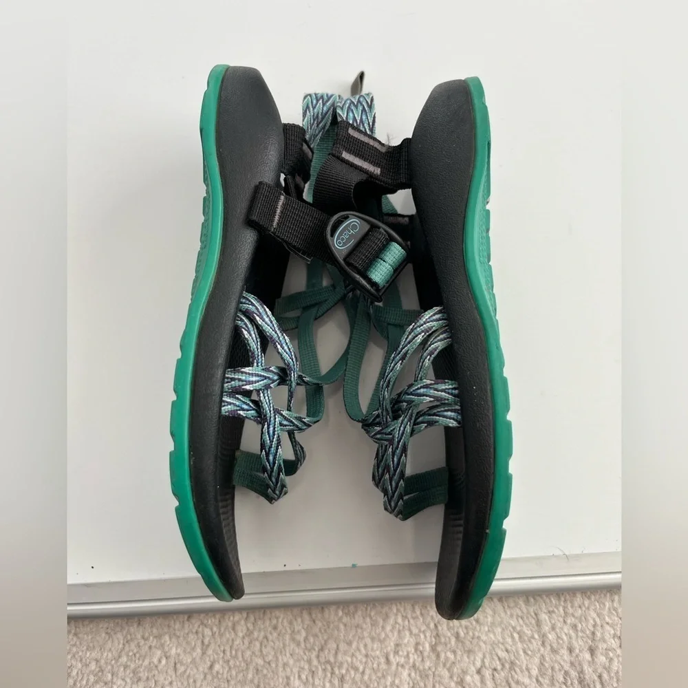Chaco Kids Sandals - Black and Teal